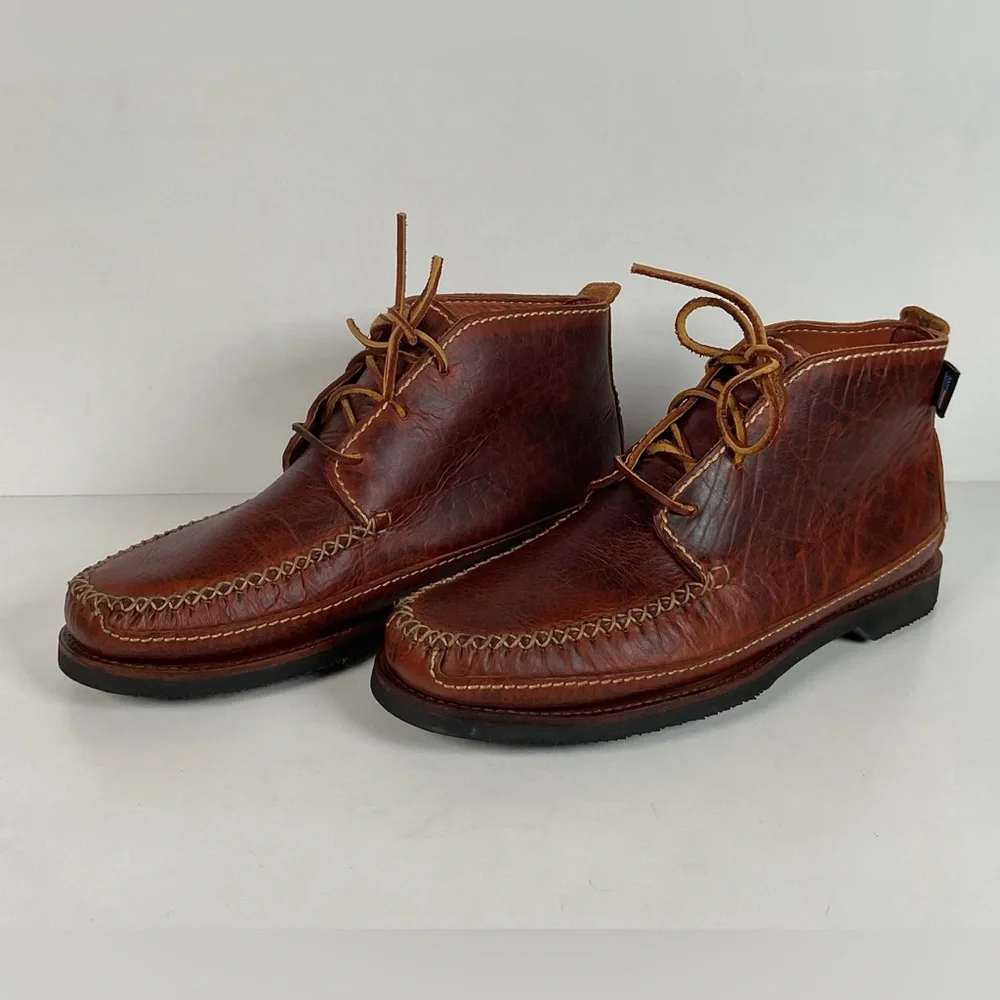 Chippewa Bison Chukka Boots | Moc Toe | USA Made | Men’s 10 D